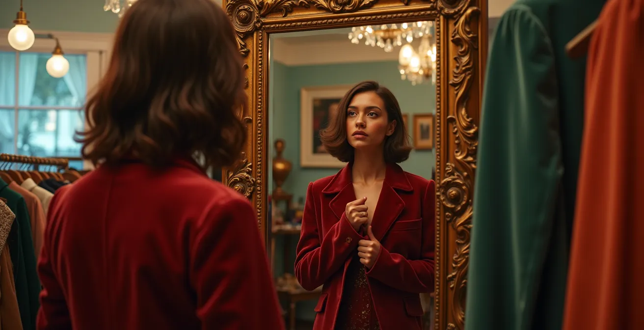 Experimentelle Modeauswahl im Second-Hand-Laden