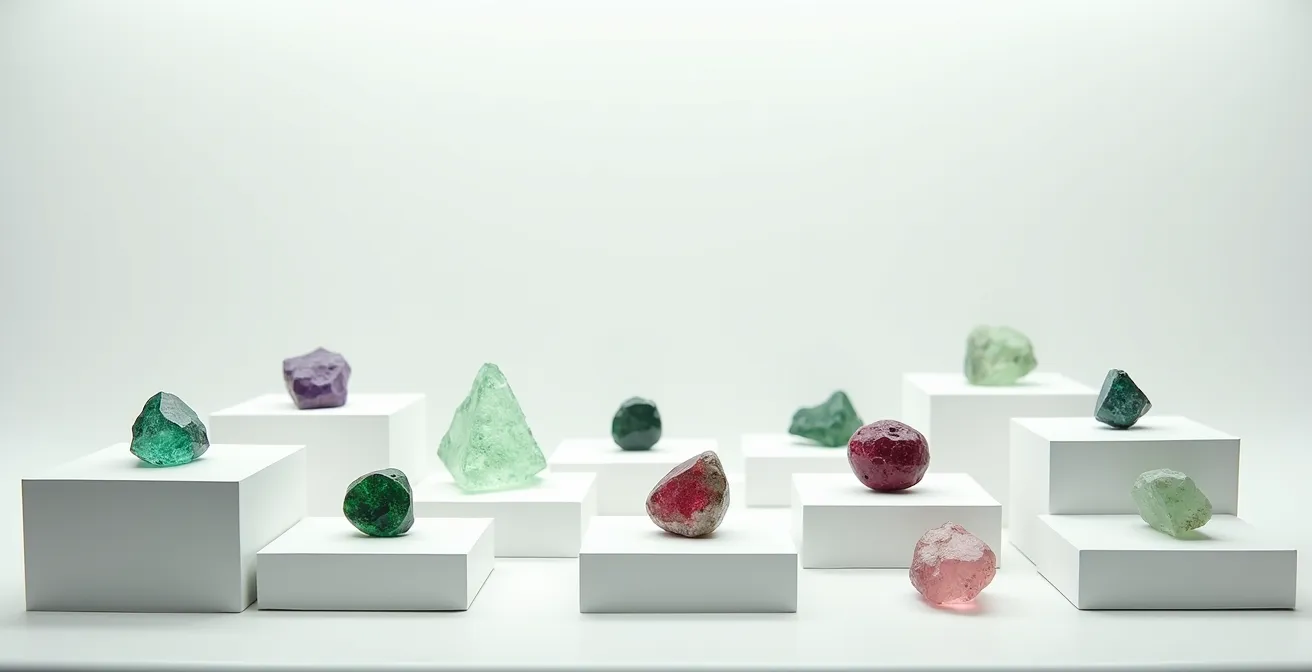 Exotische Edelsteine wie Tsavorit und Spinell in Museumsqualität